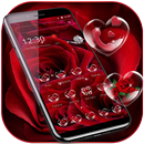 Bông hồng đỏ kim cương chủ đề APK