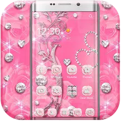 Pink Rose Diamond Theme