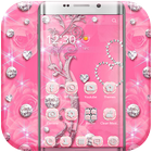 Pink Rose Diamond Theme icon