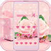 Pink Rose Theme love story icon