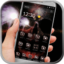 Black skull calavera launcher APK