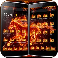 Fire Horse Theme Cross Fire