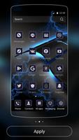 Blue Tech Theme Thunder Blitz syot layar 1