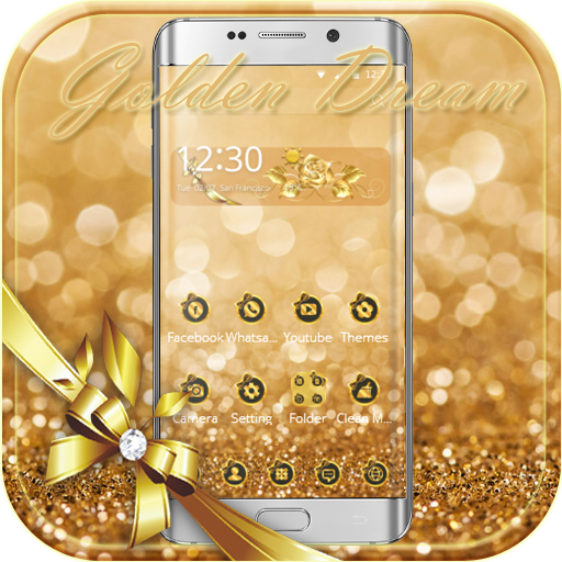 Sonho dourado Tema gold halo