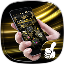 Theme Luxury Gold Star APK