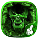 Hell Tengkorak Api Tema APK