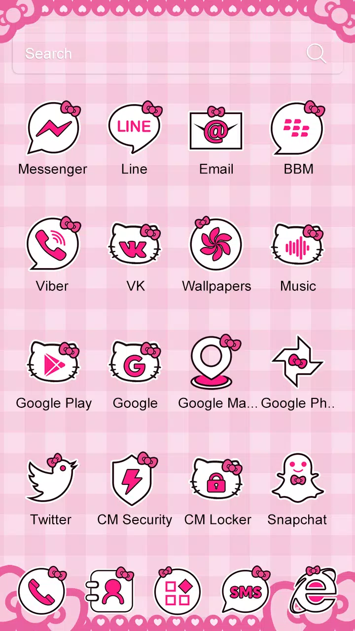 Hello Kitty App Icon Messenger<3 in 2023