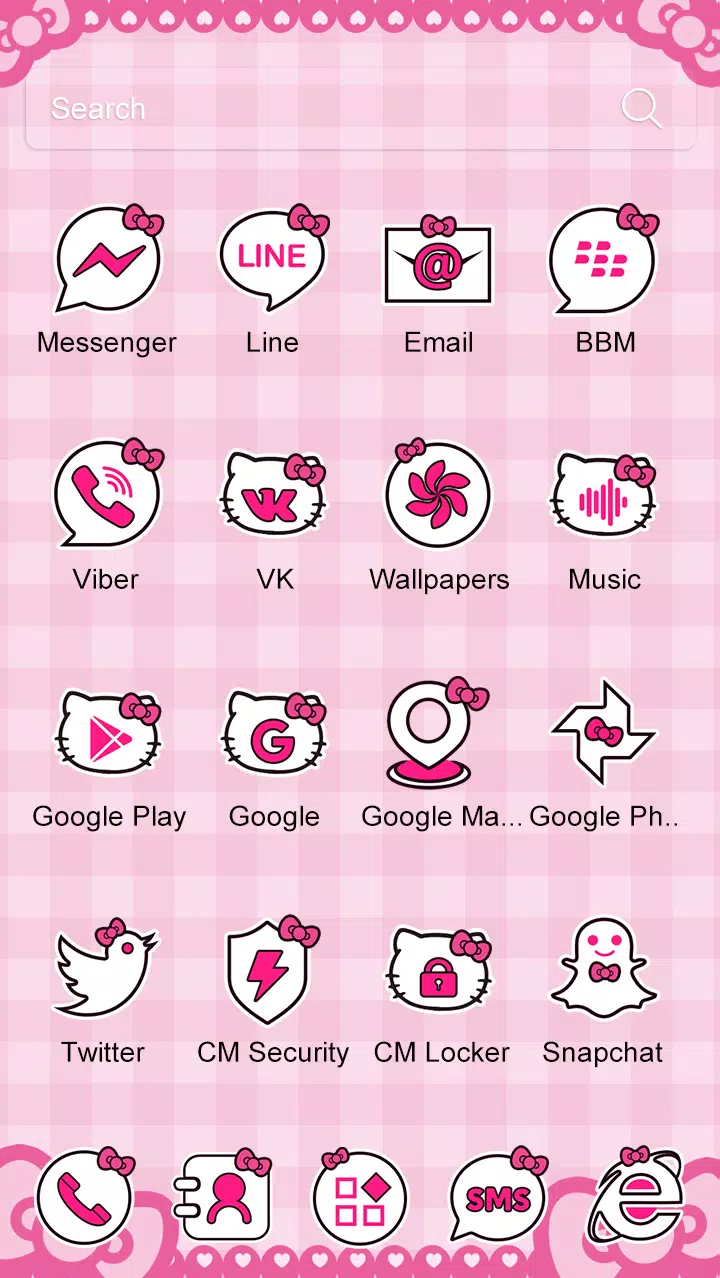 Hello Kitty female theme APK for Android Download