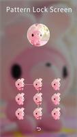 Cute Bear Theme Pink Bow Bear syot layar 3