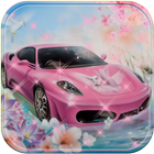 Theme Pink Lamborghini car আইকন