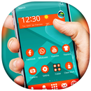 Teal Orange Theme APK