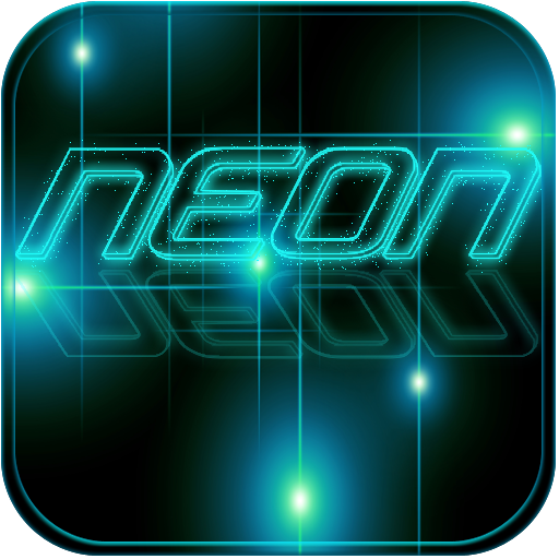 Neon Tech Licht Thema