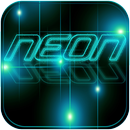 Neon teknoloji ışık Tema APK