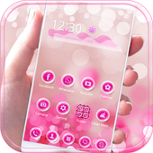 Pink bubble theme icon