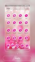 Pink bubble theme syot layar 1