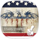 Stars Stripes Eagle Theme APK