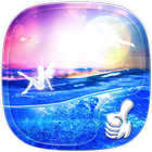 Theme Sunny Blue Sea آئیکن