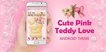 Розовый плюшевый Android Theme