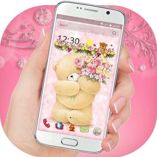 Pink Teddy Android-Thema