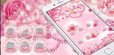 Rosa Rose Diamant Thema