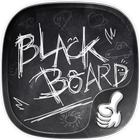Blackboard Graffiti Theme أيقونة