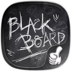 Blackboard Graffiti Theme Zeichen