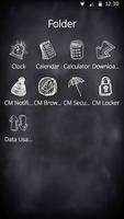 Blackboard Graffiti Theme Screenshot 3