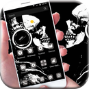 APK Mr Skeleton Theme skull