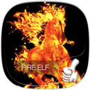 Fire Elf horses theme APK