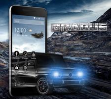 Speedy Jeep SUV Theme الملصق