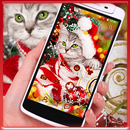 merry Christmas cat cute theme APK