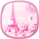 teddy Paris Eiffel Tower theme أيقونة
