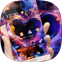 download Fire Love Theme APK