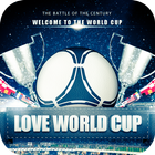 World Cup football theme 3D icône