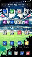 World Cup football theme 3D تصوير الشاشة 3