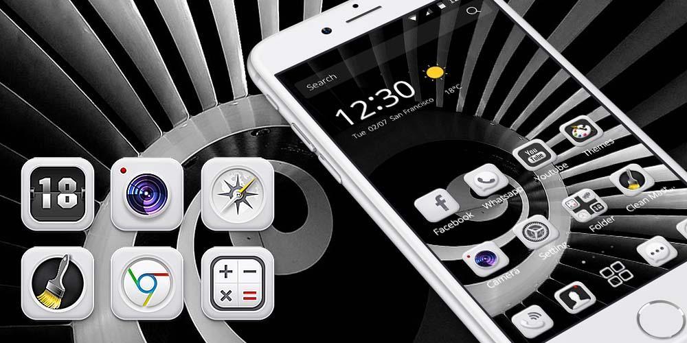 Где программа черное белое. Черно белые темы для андроид. Black White Theme. Android Theme Black and White with Ballbearing. Samsung icon Packs Black Gold.