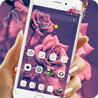 Theme Pink Rose Gold simgesi