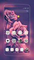 Theme Pink Rose Gold capture d'écran 1