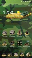 military arms guns theme plakat