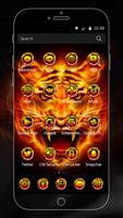 Feuer Tiger Thema Screenshot 2