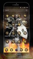 برنامه‌نما Skull Knight Theme Wallpaper عکس از صفحه