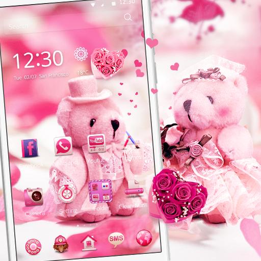 pics Pink Romantic Pink Cute Wallpaper Love Teddy Bear cute teddy bear theme love pour android