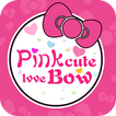 cartoon cute bow rosa tema