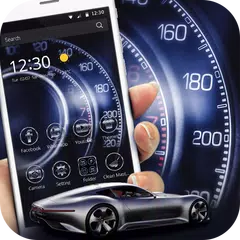 Super car speedometer theme APK download