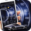 Super car speedometer theme aplikacja