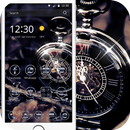 Retro pocket watch theme aplikacja