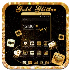download Luxury Gold Thema APK