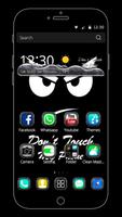 Don't Touch My Phone Theme ảnh chụp màn hình 1