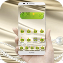 الماس فضة أبل موضوع APK