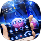 Galaxy Lightning theme free icon
